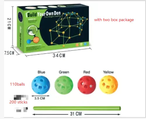 The Magical Bead Tent -Building Kit Toy