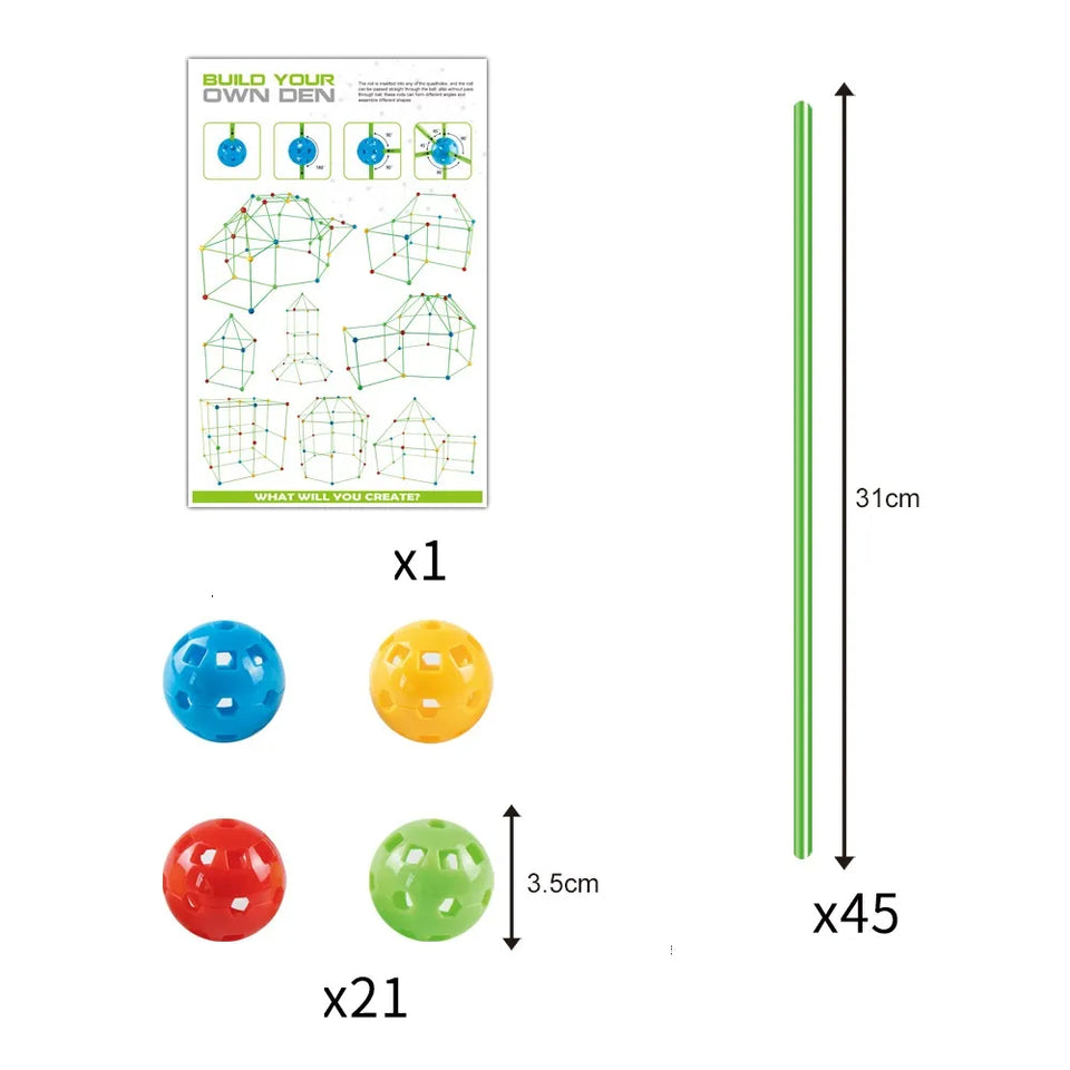 The Magical Bead Tent -Building Kit Toy