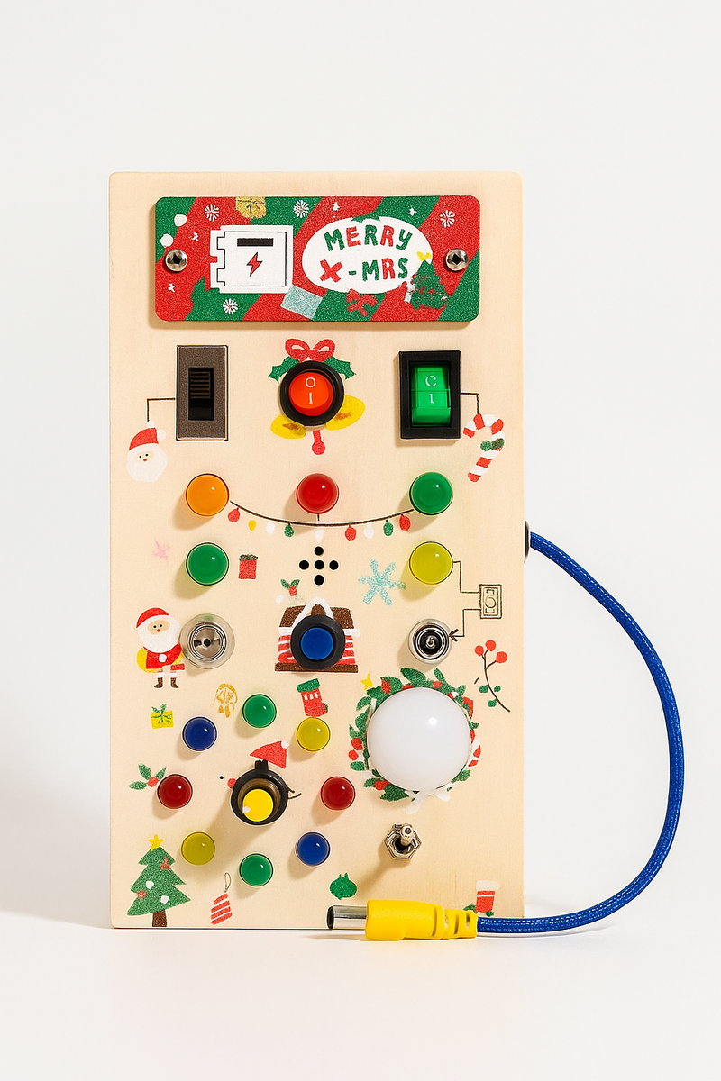 Children's Wooden Busy Board